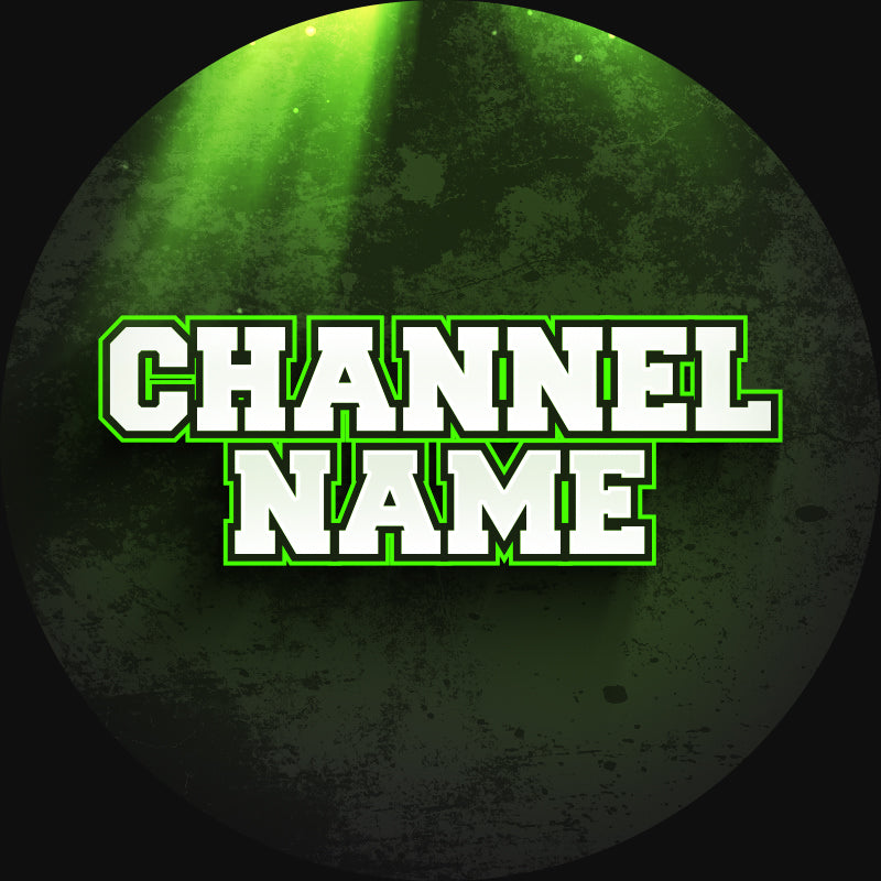 Channel Banner Template - 'Gamer' – Woodpunch's Graphics Shop