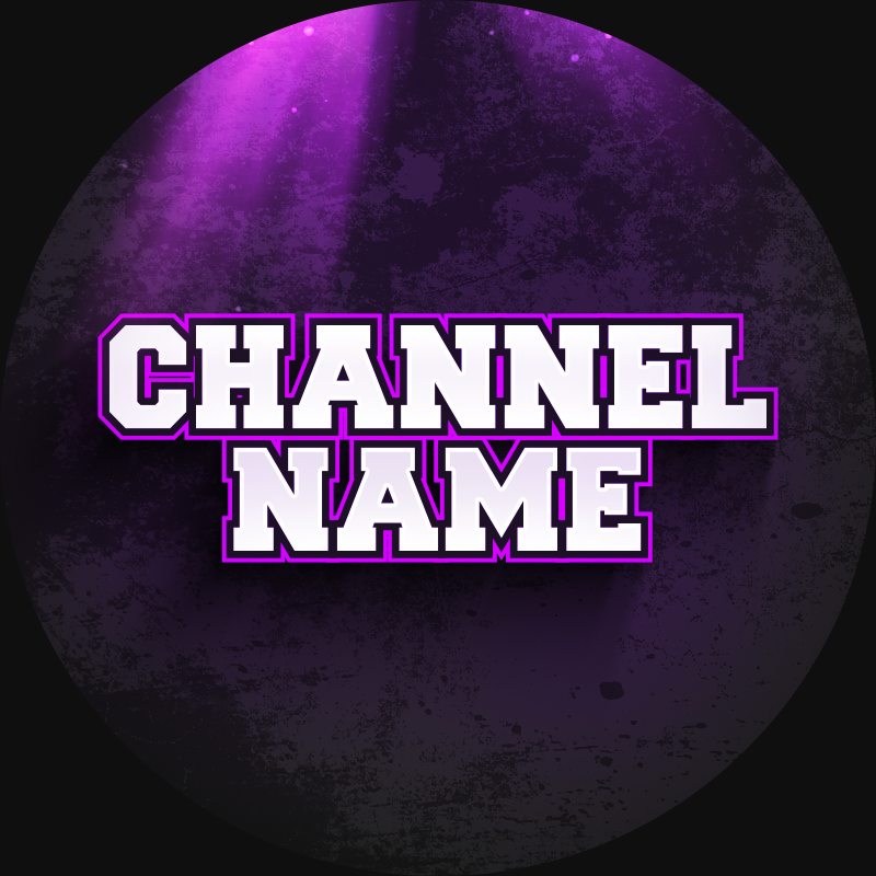 eSports YouTube PFP Purple