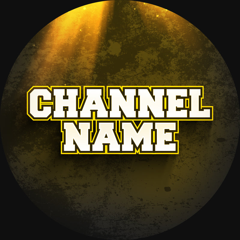 eSports YouTube PFP Yellow