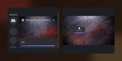 Matching Ember Discord server banner and invite background displayed side by side