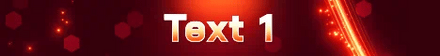 Minecraft animated server banner red