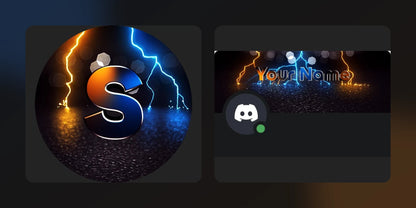 Matching Energy Discord PFP and profile banner displayed side by side