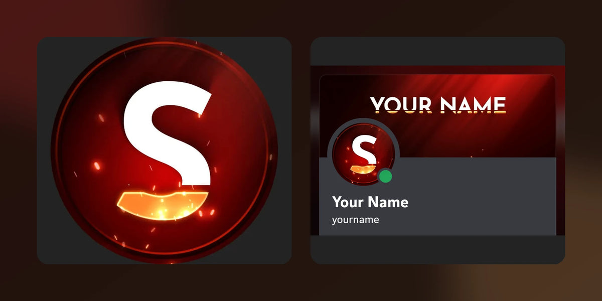 Matching Fuego Discord PFP and profile banner displayed side by side
