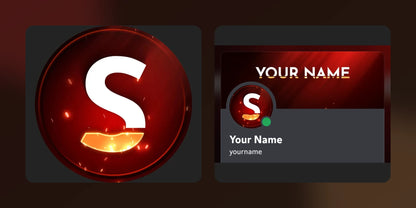 Matching Fuego Discord PFP and profile banner displayed side by side