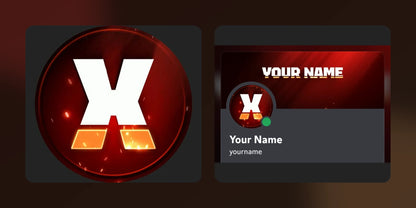 Matching Fuego Discord PFP and profile banner displayed side by side