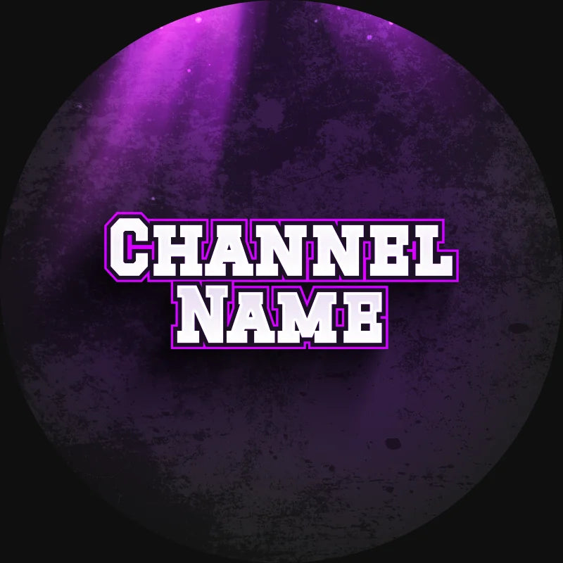 Juggernaut YouTube profile picture, purple