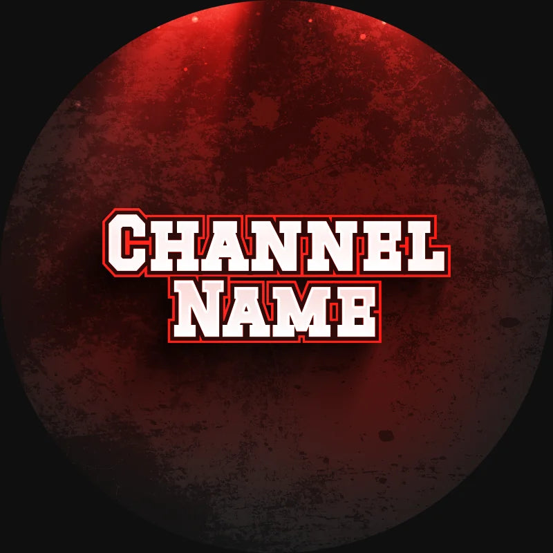 Juggernaut YouTube profile picture, red