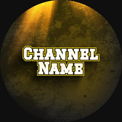 Juggernaut YouTube profile picture, yellow