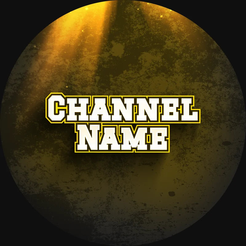 Juggernaut YouTube profile picture, yellow
