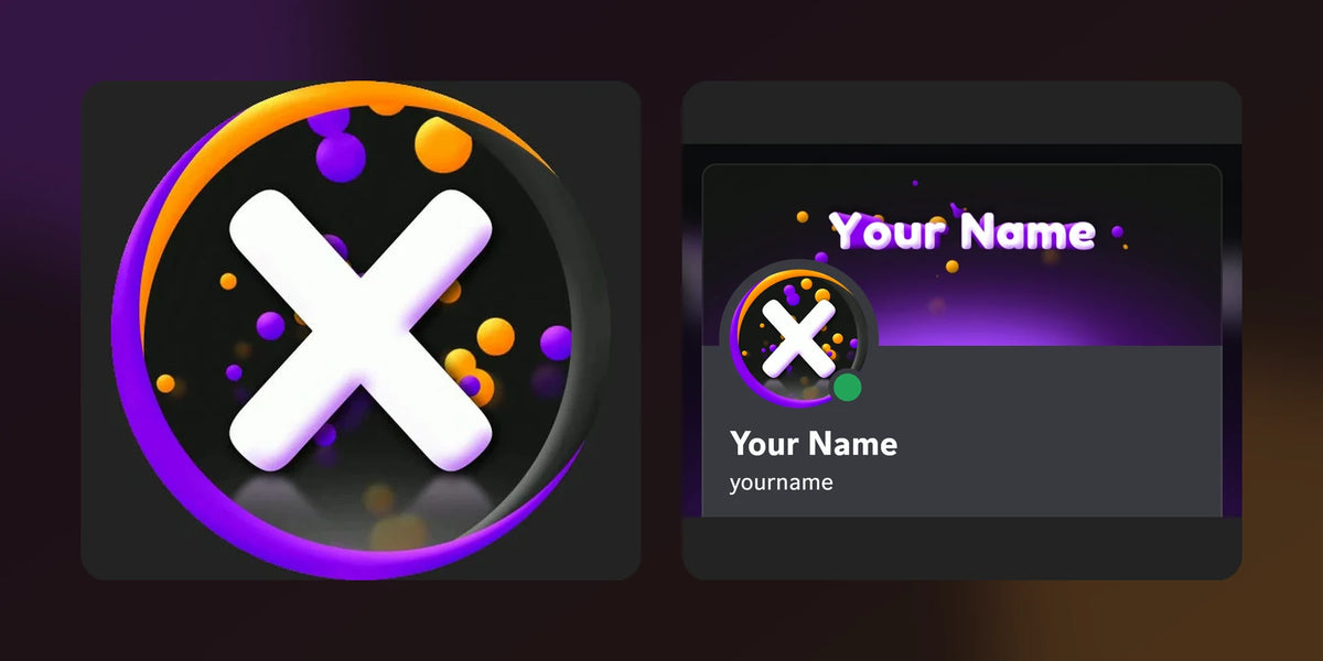 Matching Kinetic Discord PFP and profile banner displayed side by side