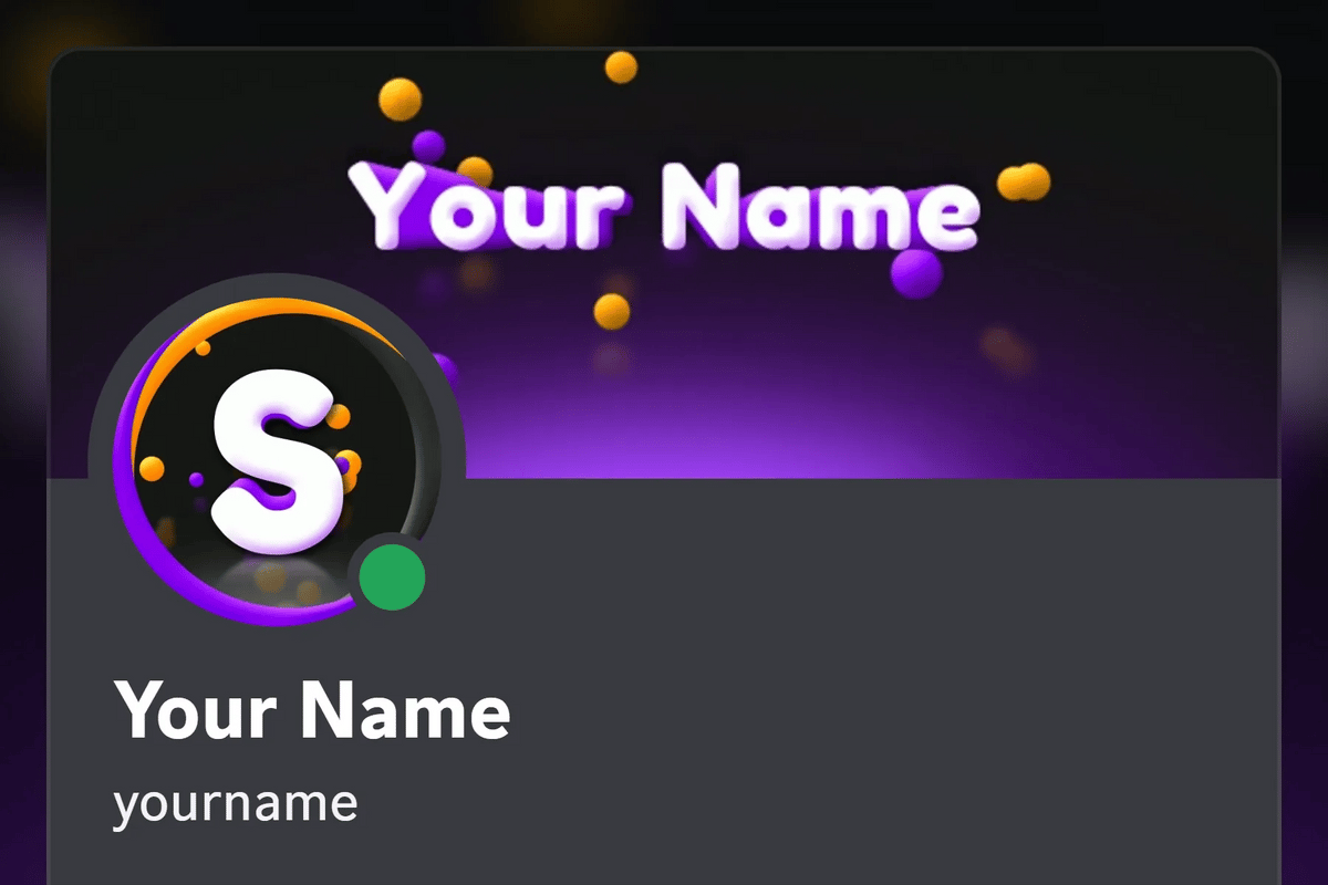 Animated Kinetic Discord profile banner with the matching PFP, shown on a Discord profile