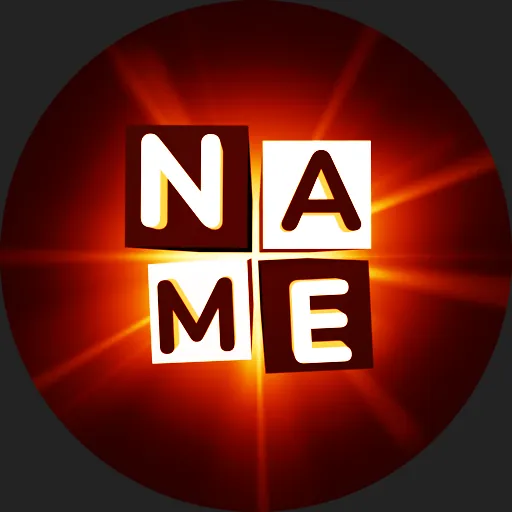 Kinetype animated Discord profile picture, red