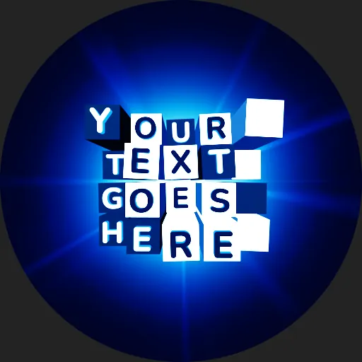 Kinetype animated Discord profile picture with longer sample text