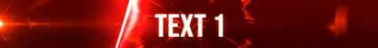 Laser Flurry animated Minecraft server banner, red