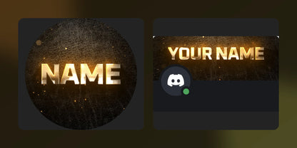 Matching Luster Discord PFP and profile banner displayed side by side