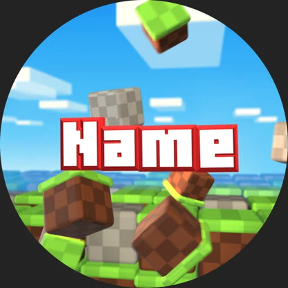 Minecraft World Discord profile picture, red, still preview