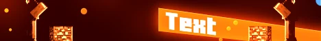 Neon Minecraft animated Minecraft server banner