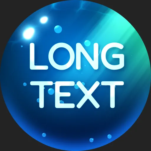 Ocean Orb animated Discord profile picture with longer sample text