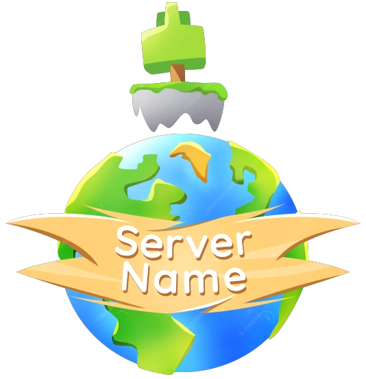 Planet Skyblock Minecraft server logo