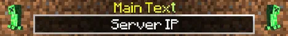 Animated Rainbow Minecraft Server Banner — alternate gallery design