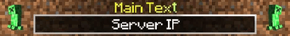 banner de servidor de Minecraft Rainbow — diseño de galería alternativo