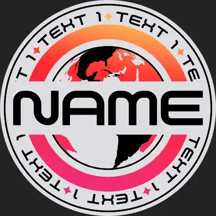 Retro Future animated Discord profile picture, sunrise