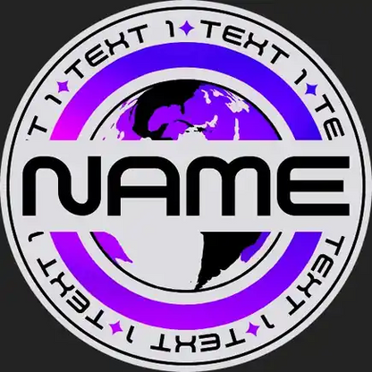 Retro Future animated Discord profile picture, twilight