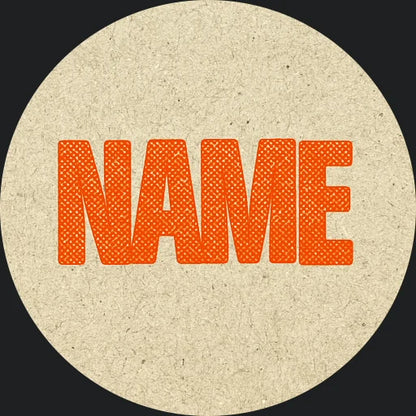 Roughprint Discord profile picture in orange