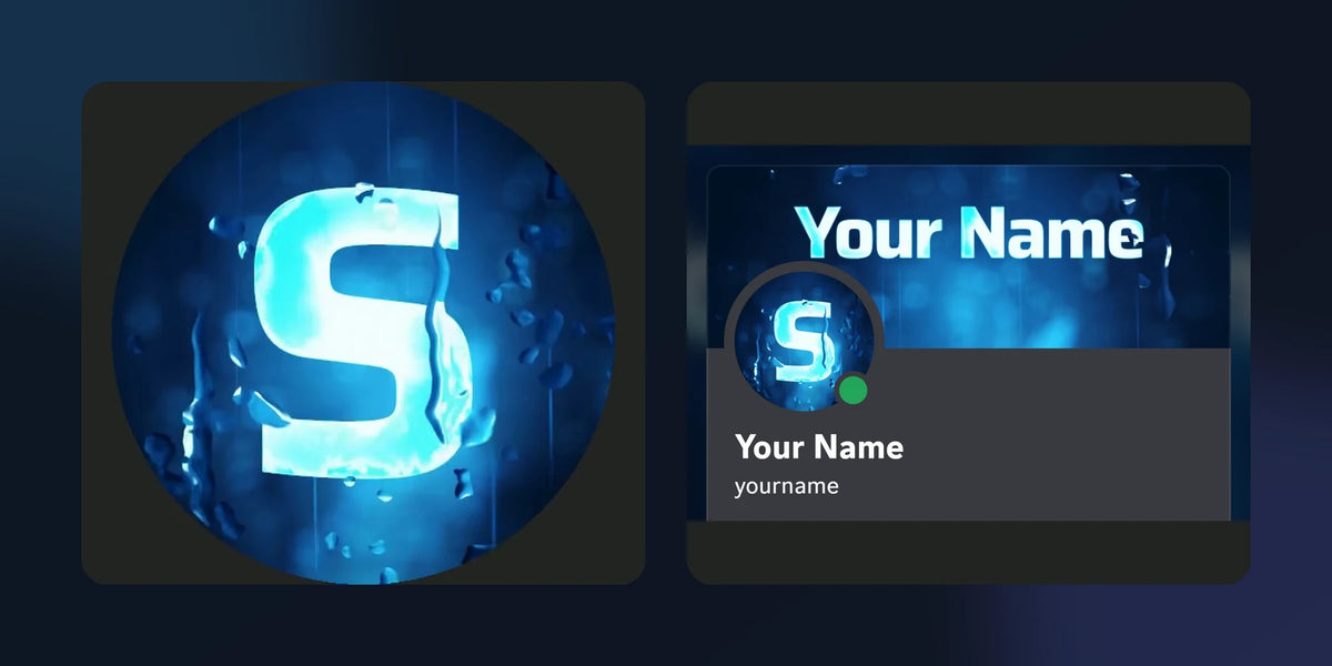 Matching Storm Discord PFP and profile banner displayed side by side