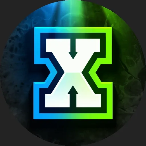 Tenacious animated Discord profile picture, blue and green