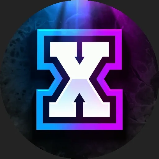 Tenacious animated Discord profile picture, blue and purple