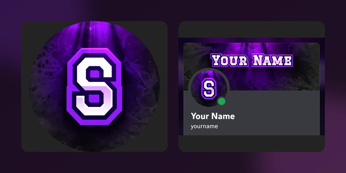 Matching Tenacious Discord PFP and profile banner displayed side by side