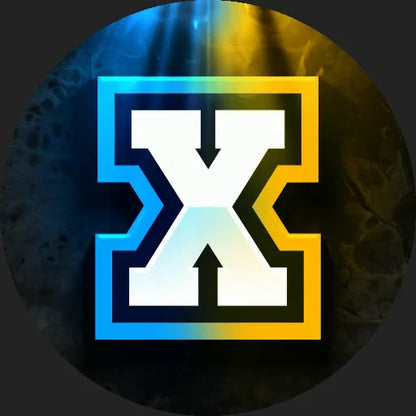 Tenacious Discord profile picture, blue and yellow, still preview