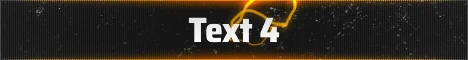 Trippy animated Minecraft server banner, orange