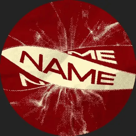 Twisty animated Discord profile picture, red