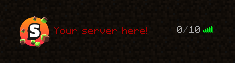Icono de servidor de Minecraft naranja