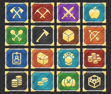Crafted - Buycraft Icons Pack — primary gallery design