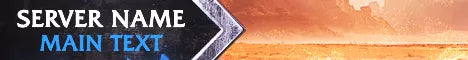 Animated Conan Exiles Server Banner Blue