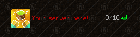 Creative Energy - Minecraft 64x64 Server Icon — yellow colorway
