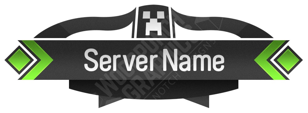 Creeper - Minecraft Server Logo