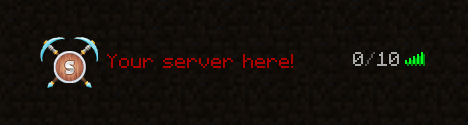 Pickaxes Minecraft Server Icon