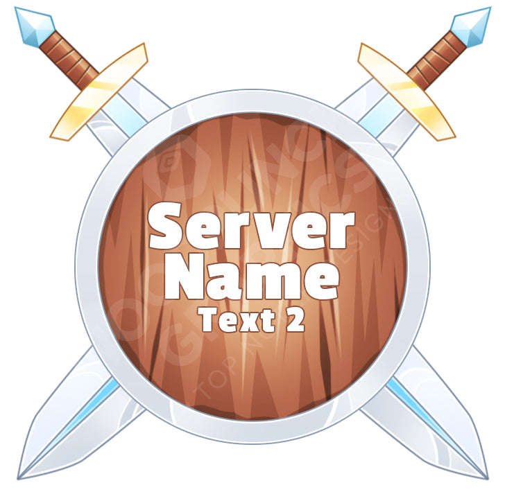 Minecraft Server Logo Template 2