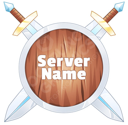 Minecraft Server Logo Template