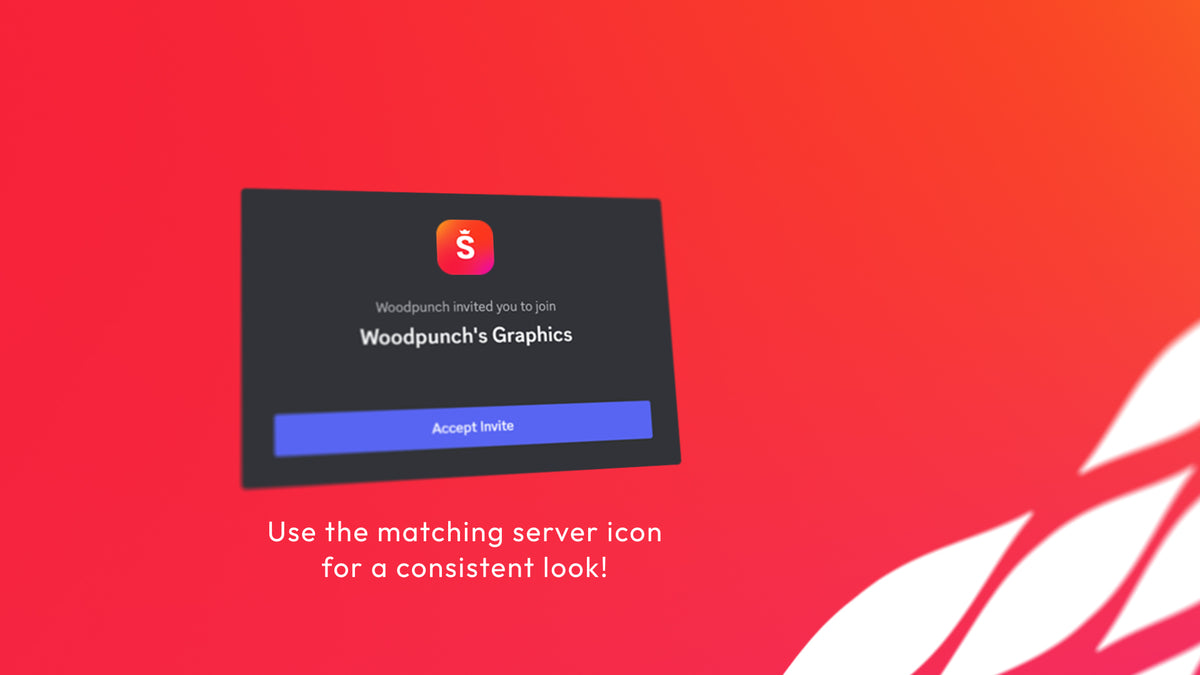 Matches with a server icon — primary gallery design
