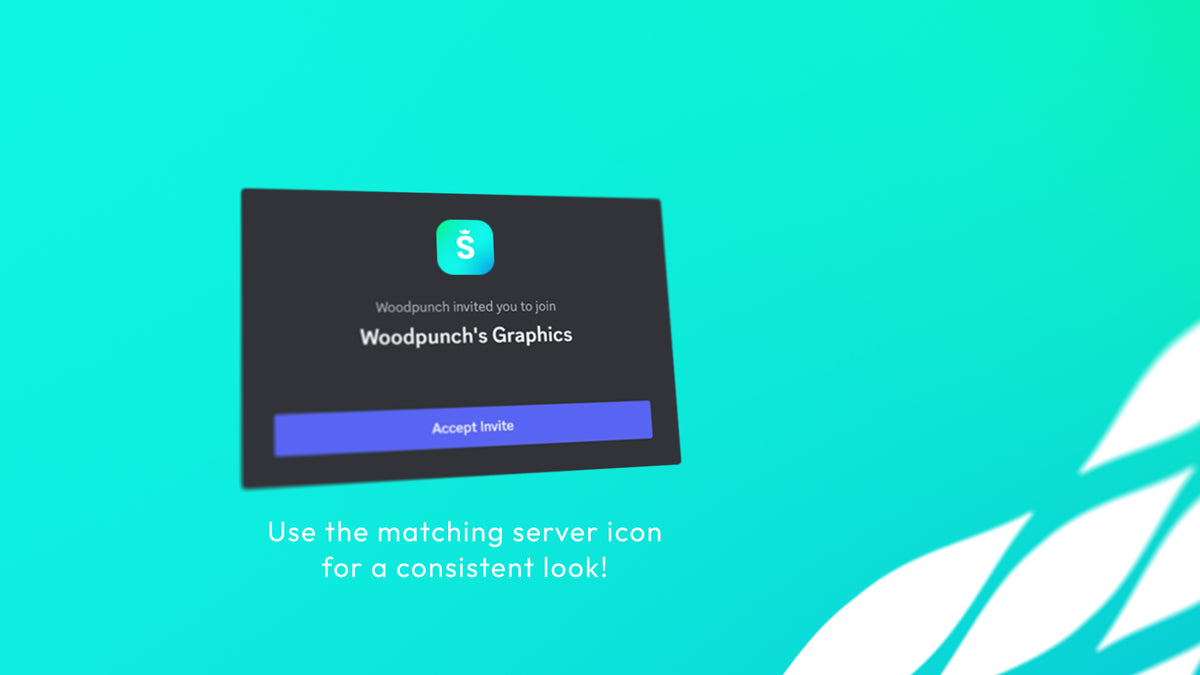 Matches with a server icon — cyan colorway