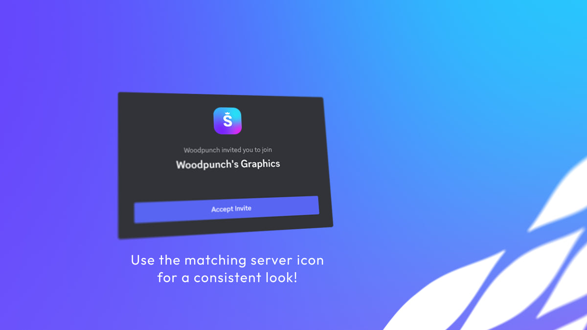 Matches with a server icon — purple colorway