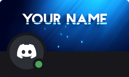 Fuego Discord Profile Banner Blue