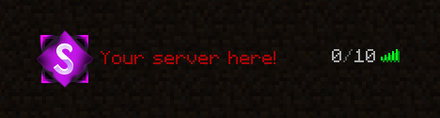 Ender - Minecraft 64x64 Server Icon — purple colorway
