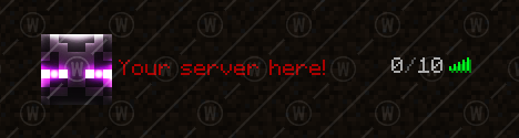Enderman - Minecraft 64x64 Server Icon