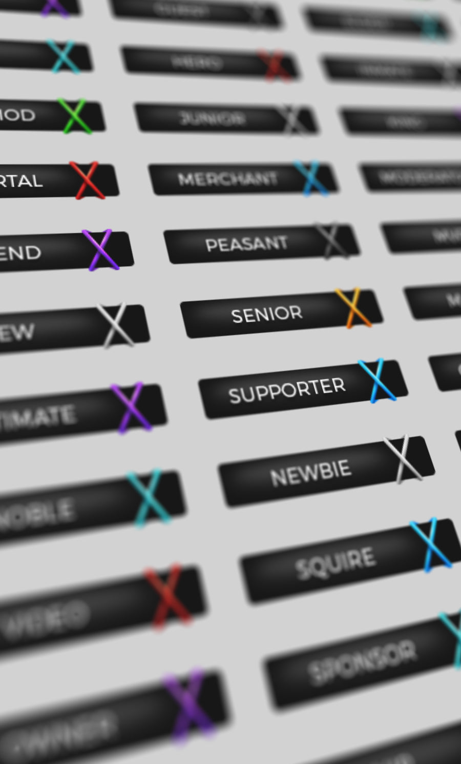 Forum Ranks Close Up